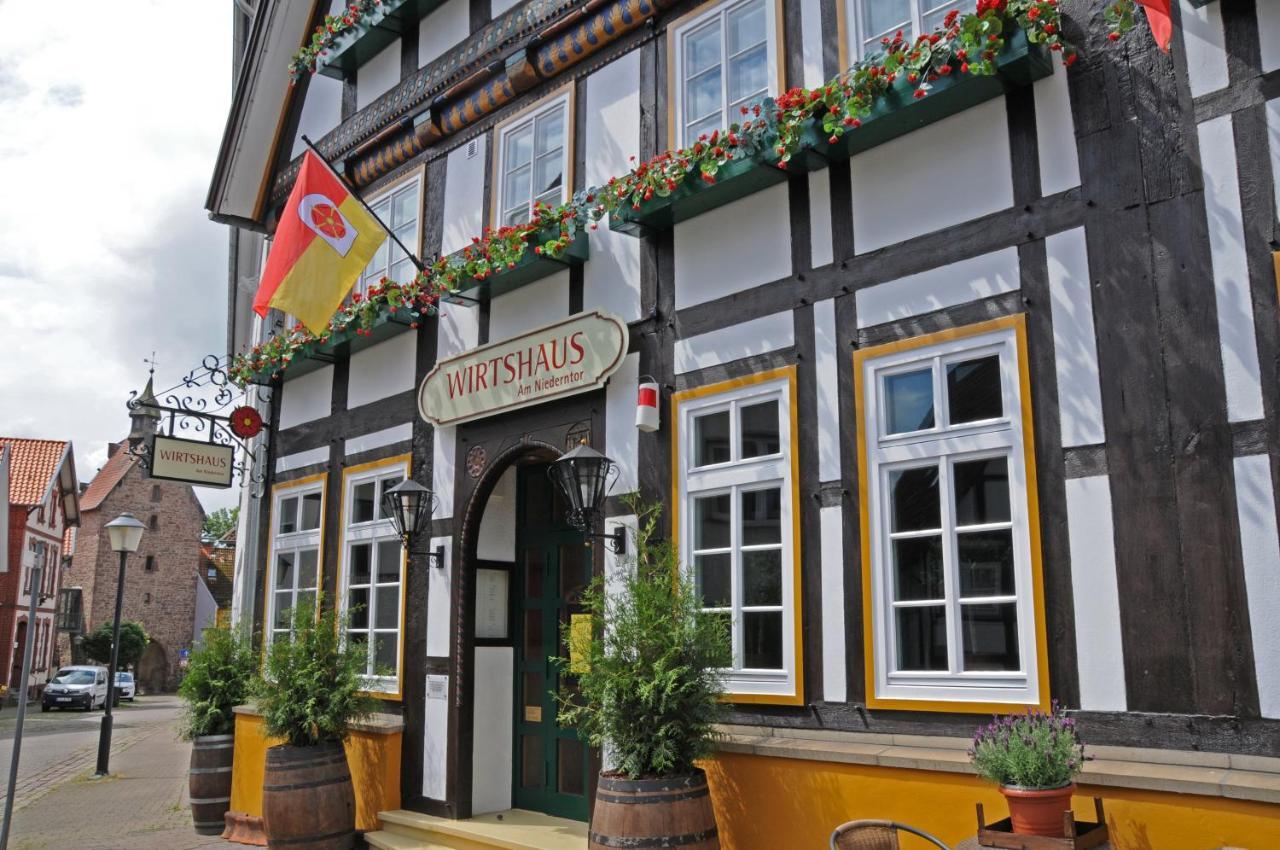 布隆贝格 Wirtshaus Am Niederntor酒店 外观 照片